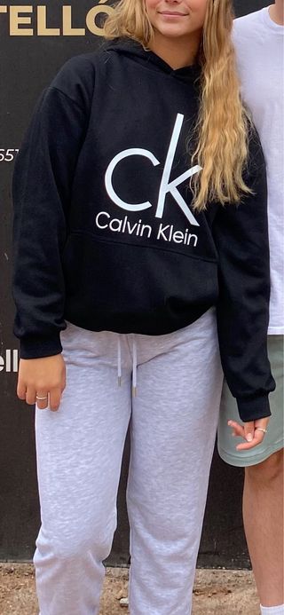 Sudadera Calvin Klein Negra Logo CK