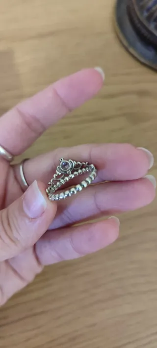 Anillo Pandora Cenicienta Talla 54