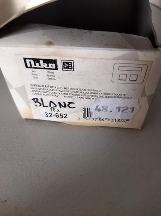 6 Placas Centrales Dobles Datos