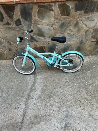 Bicicleta infantil Btwin azul