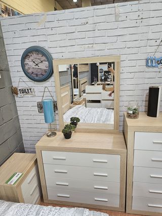 Conjunto dormitorio 8 piezas