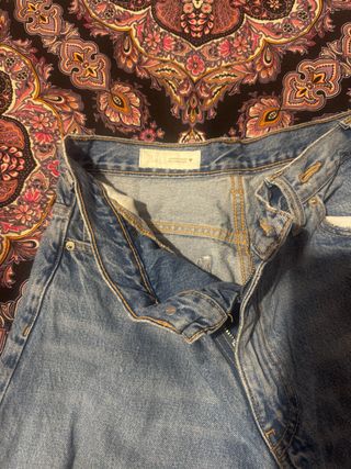 Pantalón vaquero Zara azul