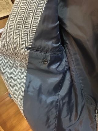 Americana invierno gris Talla 44