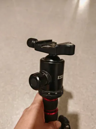 Trípode Profesional Fotografía Negro