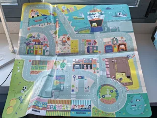 Puzzle Suelo Mi Circuito de Coches 25 Piezas