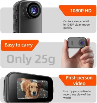 Cámara deportiva F2 con montaje magnético