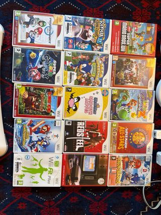 Nintendo Wii + 15 juegos + Balance Board