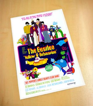 Poster de Cine YELLOW SUBMARINE (THE BEATLES)