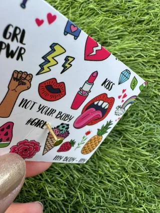 Pack de piercing + pendientes plata bañados en oro