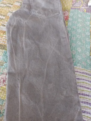 Bershka Jeans Baggy Grises Talla 38 Es nuevo, pero