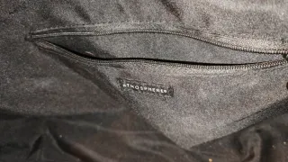 Bolso Negro Grande de Mano