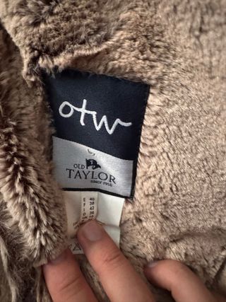 Abrigo ante mujer marrón