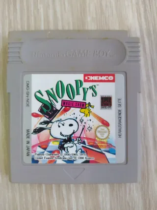 Juegos Nintendo Game Boy Snoopy y Blobette