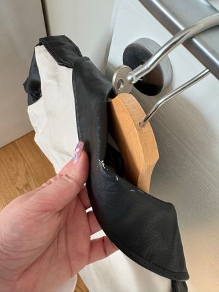 Chiodo Only bicolore nero e bianco