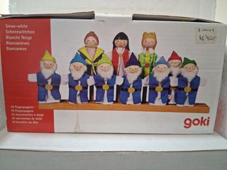 Goki 10 Marionetas de Dedo Cuentos Infantiles