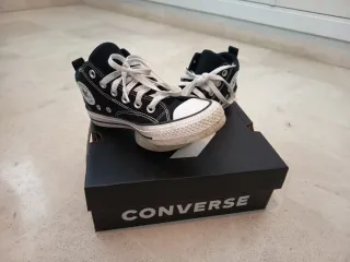 Botas Converse negras talla 36