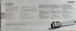 BaByliss Hydro-Fusion Air Styler Plata