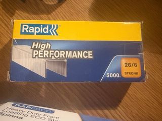 Grapadora Rapesco ECO Spinna Carga Frontal