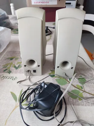 Altavoces Philips Multimedia Beige/Gris