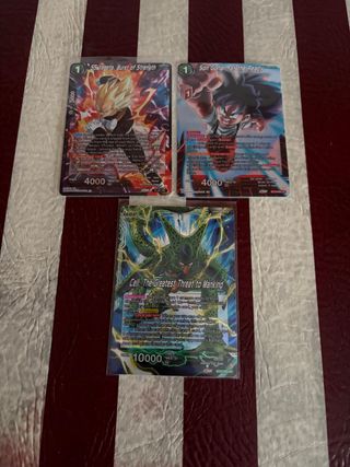 11 Cartas Dragon Ball Super + Regalo