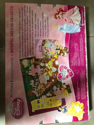 Puzzle Gigante Princesas Disney con Cuento