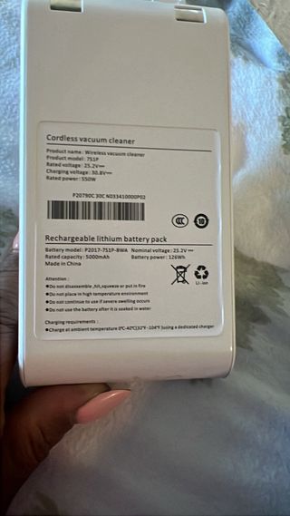 Batería  de iones de litio recargable original