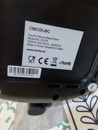 Cecofry Deluxe Freidora de Aire