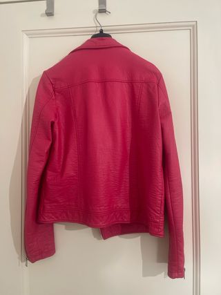 Giubbino similpelle Guess rosa