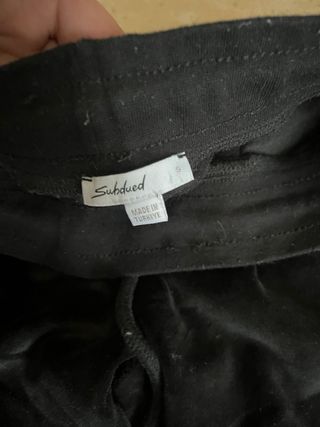 Pantaloni neri morbidi