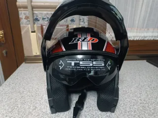 Casco reglamentario moto con bluetooth para niños