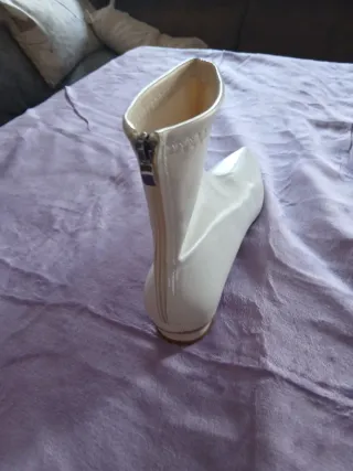 Botines Beige/Blanco