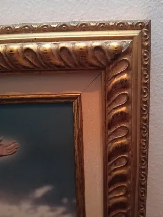 Marco Dorado Madera 57x44 cm