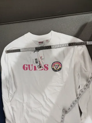 Guess felpa originale, taglia S in cotone, Nuova