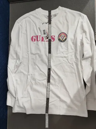 Guess felpa originale, taglia S in cotone, Nuova