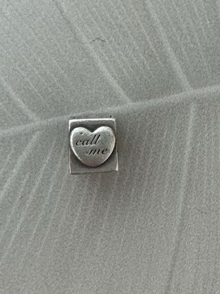 Pandora Charm Teléfono Plata