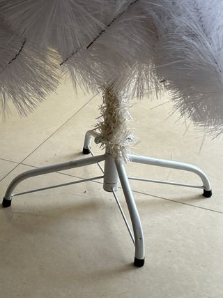 Albero di Natale bianco foltissimo