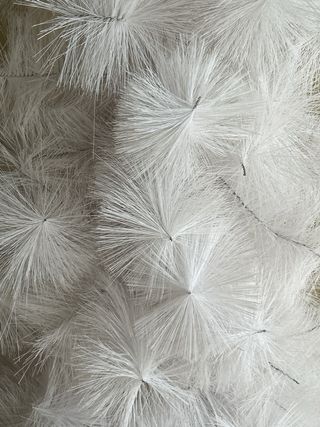 Albero di Natale bianco foltissimo