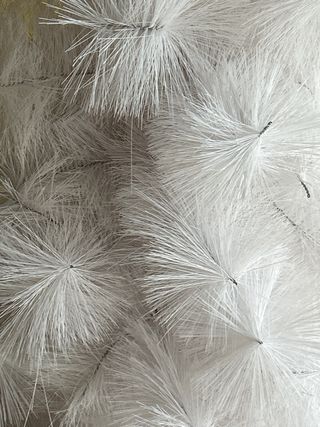 Albero di Natale bianco foltissimo