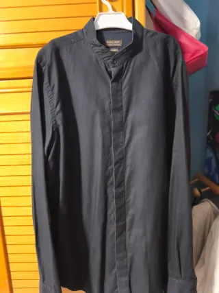 Camisa Zara Negra