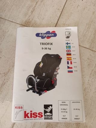 Silla de coche Klippan Triofix Maxi