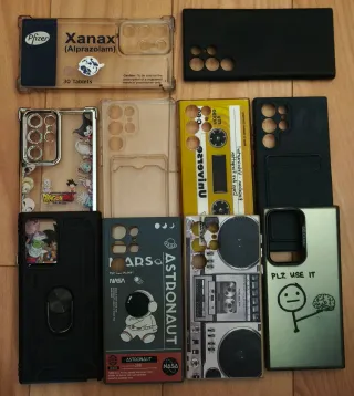 10 Capas Samsung S22 Ultra Como novas