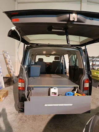 Muebles camper a medida furgoneta VW t5 o t6