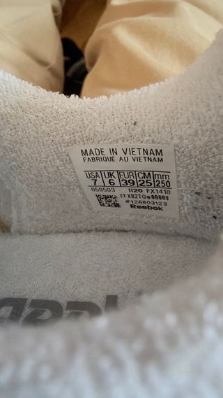 Reebok Clásicas Blancas