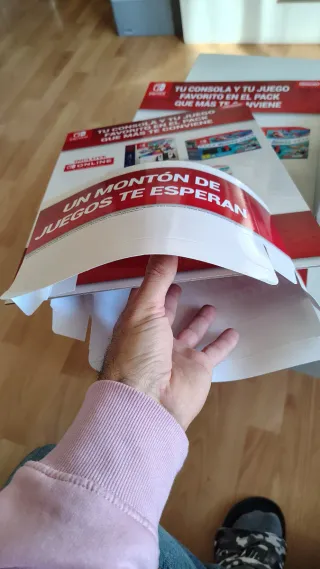Pack Carteles Publicitarios Nintendo Switch