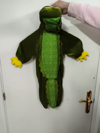 Disfraz Bebé Cocodrilo Talla 1-12 Meses