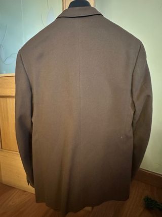 Americana Pura Lana y Cashmere Marrón Talla 44