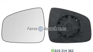 Cristal + Base Retrovisor Derecho Dacia Logan II