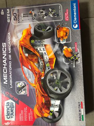 Ciencia y Juego Mechanics con Motor Eléctrico