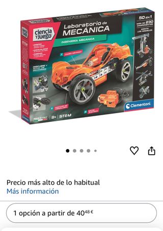 Ciencia y Juego Mechanics con Motor Eléctrico