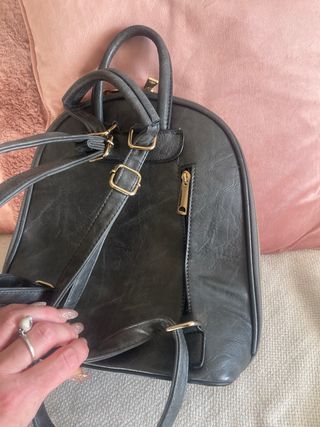 Zainetto grigio linea moderna